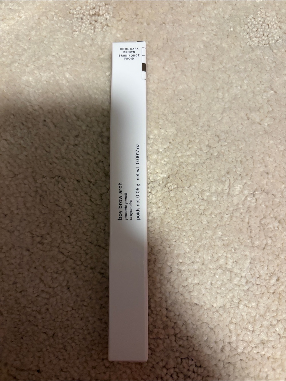 Glossier Boy Brow Arch Cool Dark Brown Brow Pencil New in Box